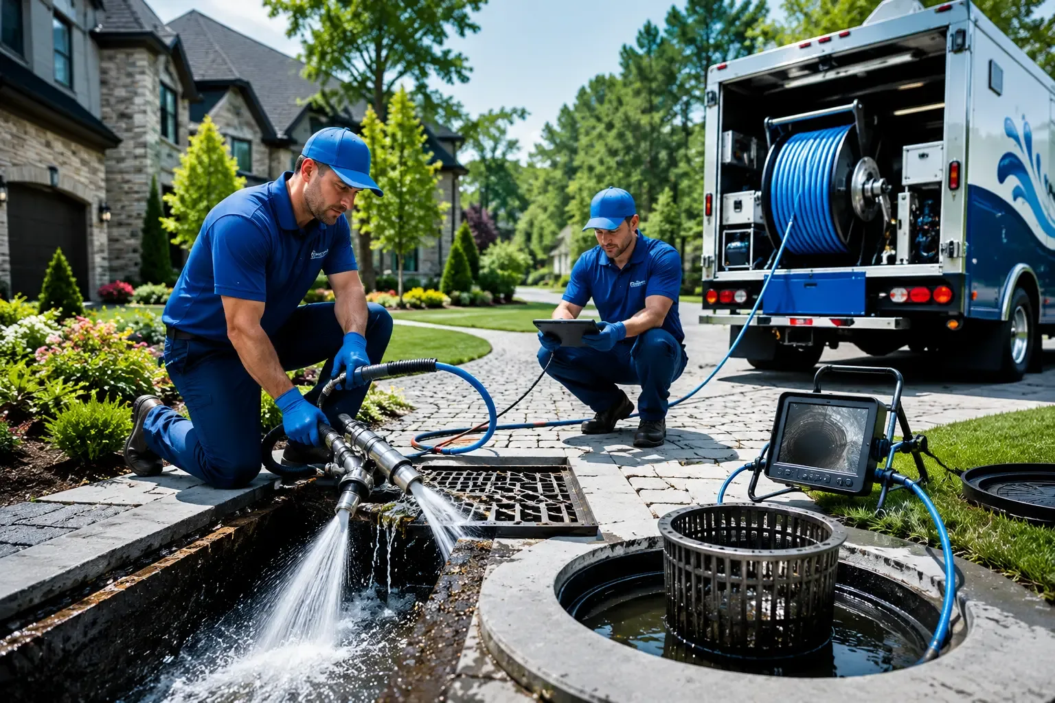 Local outdoor drain cleaning professionals in Augusta, OH
